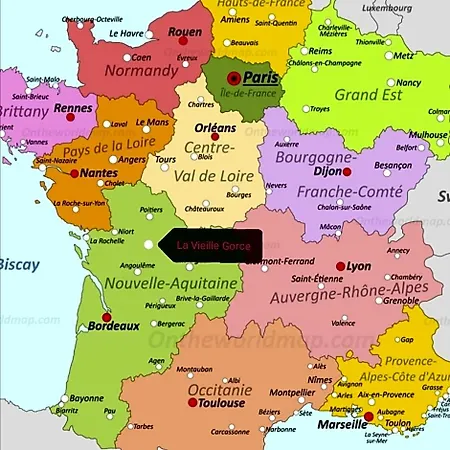 Bed & Breakfast La Vieille Gorce D'hotes Near Civray Asnois (Vienne)